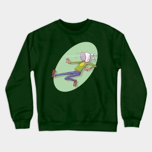 pie in the face Crewneck Sweatshirt